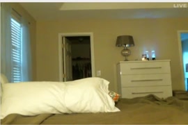Blondies got a big dildo and shes playing with it.