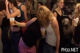 Clean version the girl was dancing seductively, wearing only a g-string and som...